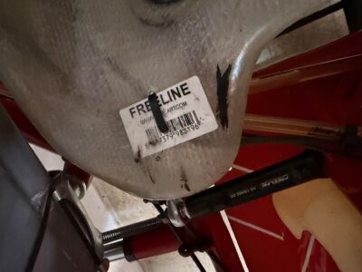 Sedile freeline kart